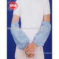 nonwoven blue long sleeve cover with elastic
